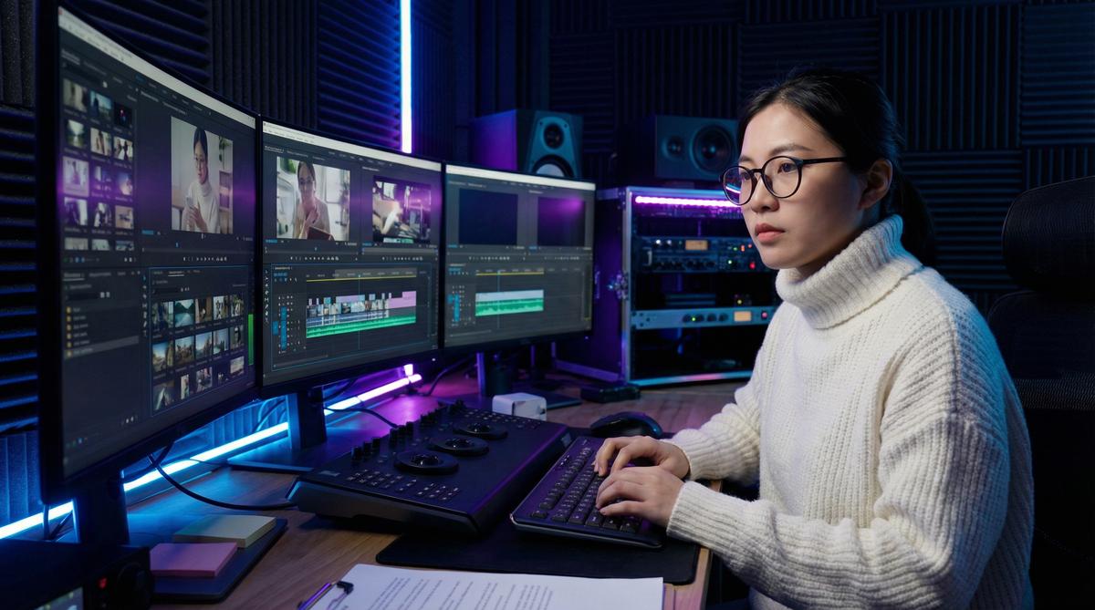 福利姬社区AI剪辑教学